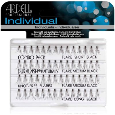 Ardell Individuals Combo Pack trsové nalepovacie mihalnice bez uzlíka