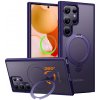 Torras Ostand Spin Series – ochranný kryt s otočným stojanom – Samsung Galaxy S24 Ultra – fialový KF2344235