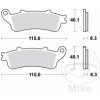 TRW Brzdové doštičky Standard TRW Alternative: 7370087 pre Honda VTX 1800 2001-2006