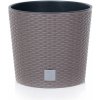 Prosperplast Kvetináč s vkladom Rato Round 20 cm, mocca