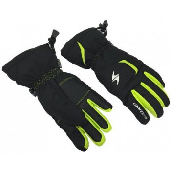 Blizzard rider junior ski gloves black green
