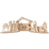 ČistéDrevo Drevený skladací betlehem
