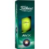 Titleist AVX 2024 yellow 3 pcs