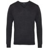 Premier Workwear Pánsky pletený sveter PR694 Charcoal -ca. Pantone 6 XS