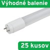ELWATT LED T8 trubica 60cm 9W 850lm - výhodné balenie 25 kusov - sklo Typ svetla: Denná biela 4000K