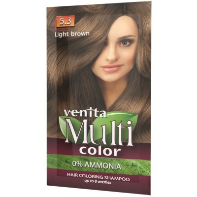 Venita Farbiaci šampón MultiColor 5.3 Light Brown 40 g