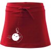 Koule vs kolka - Športová sukne - two in one - M ( Červená )