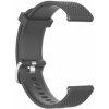 BStrap Silicone Land remienok na Xiaomi Amazfit Bip, dark gray (SGA005C1006)