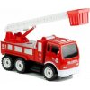 Lean Toys Sada hasičského hasiaceho prístroja hasičské auto helmy videla 14 prvkov
