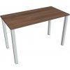 Hobis Pracovný stôl Uni, 120x75,5x60 cm, orech/sivá