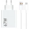 Xiaomi MDY-14-EL, USB-A 33W + USB-A/USB-C 6A biela (Bulk)