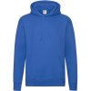 Fruit of the Loom Mikina Premium Hooded Sweat s kapucí, pánská COT-16215245001 S Královská modrá