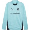 Tričko s dlhým rukávom Puma Olympique Marseille Training 1/4 Zip Top 2025/26 781534-21 Veľkosť XL