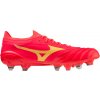 MIZUNO MORELIA NEO IV BETA ELITE MIX KOPAČKY PÁNSKÉ - Červená, Žlutá - veľkosť 6,5 uk