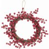 Ib Laursen Vianočný veniec Red Berries 30 cm