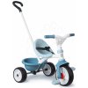 Trojkolka s voľnobehom Be Move Tricycle Blue Smoby s vodiacou tyčou a EVA kolesami modrá od 15 mes