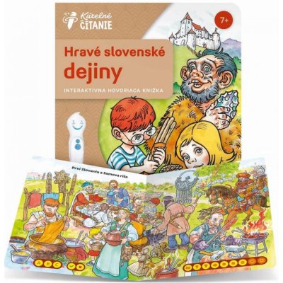 Albi Kúzelné čítanie Kniha Hravé slovenské dejiny SK