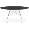 Jedálenský stôl GLOSSY XXL, viac variantov - Kartell Farba: Černá Marquina / Chrom