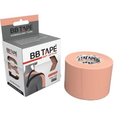 BB Tape Kineziologický tejp - 5 m x 5 cm Farba: béžová