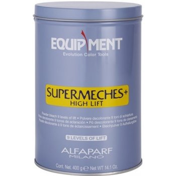 Alfaparf Milano Equipment zosvetľujúci púder so zníženou prašnosťou (Supermeches + High Lift Powder Bleach 9 Levels of Lift) 400 g