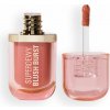 Makeup Revolution Superdewy Blush Burst tekutá lícenka Peach Spritz 4,2 ml