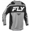 dres F-16, FLY RACING - USA 2025 (šedá/černá/bílá, vel. S)