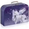 oxybag Detský lamino kufrík - 34 cm - Unicorn-pegas