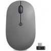 LENOVO Go USB-C Bezdrôtová myš (4Y51C21216) WiFi (USB prijímač) / Optická (2400 dpi) / Skrolovacie koliesko / Sivá