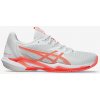 ASICS Dámska tenisová obuv Gel Solution Speed FF 3 na rôzne povrchy bielo-oranžová 39