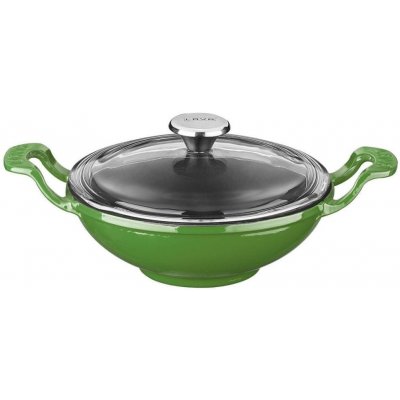 LAVA METAL Liatinový wok 16 cm zelený