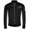 Force FROST čierno-sivá pánska softshell cyklobunda - L