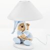 Nanán nočná lampa s medvedíkom pre bábätká a deti Puccio modrá