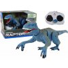 Akční figurka TRITON Dálkově ovládaný dinosaurus Velociraptor Zvuk řvoucí zní modře