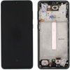 LCD displej + Dotykové sklo + Rám Samsung Galaxy A33 A336 Awesome Black OLED
