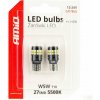 AMIO LED žiarovky 12 V/24 V 5 W W2,1 × 9,5 d CANBUS, číre, 2 ks 9901573