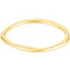 Olivie Strieborný prsteň VLNKA GOLD 8854