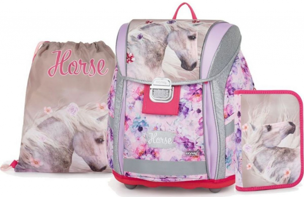 oxybag Prémium LIGHT kôň romantic 3-dielny