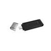 Kingston USB flash disk, USB 3.0, 64GB, DataTraveler 70, čierny, DT70/64GB, USB C