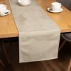 Biante Behúň na stôl/imitácia brúsenej kože Alcantara ALC-007 Krémovo béžový 45x120 cm