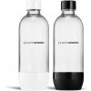 SodaStream - Fľaša 1 l, 2 ks, biela/čierna 42007061