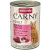 Výhodné balenie animonda Carny Adult 12 x 400 g - Hovädzie, morčacie & krevety