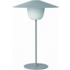 Prenosná stojaca LED lampa Blomus stredná šedá