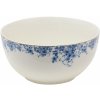 Clayre&Eef Misa na polievku Clayre & Eef 500 ml Modrý porcelán Okrúhle kvety