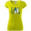 Paddleboard set - Dámske tričko Pure - L ( Limetková )