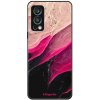 Lesklé puzdro Exclusive iSaprio - Black and Pink - OnePlus Nord 2 5G