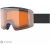uvex Ignite LG okuliare, black matt/orange-clear