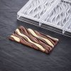 Polykarbonátová forma na tabuľkovú čokoládu 275x175 mm, FLUID – PAVONI
