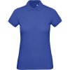 B&C Polokošile Inspire Polo, z bio bavlny, krátký rukáv, dámská COT01044010500-cobalt blue XS Modrá cobalt