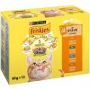 Friskies cat kura&kačica&losos&morka 12 x 85 g