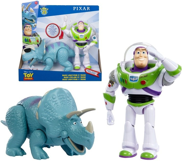Mattel Toy Story 4 Príbeh hračiek Buzz Lightyear a Trixie